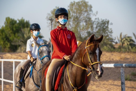 Horse riding in dubai